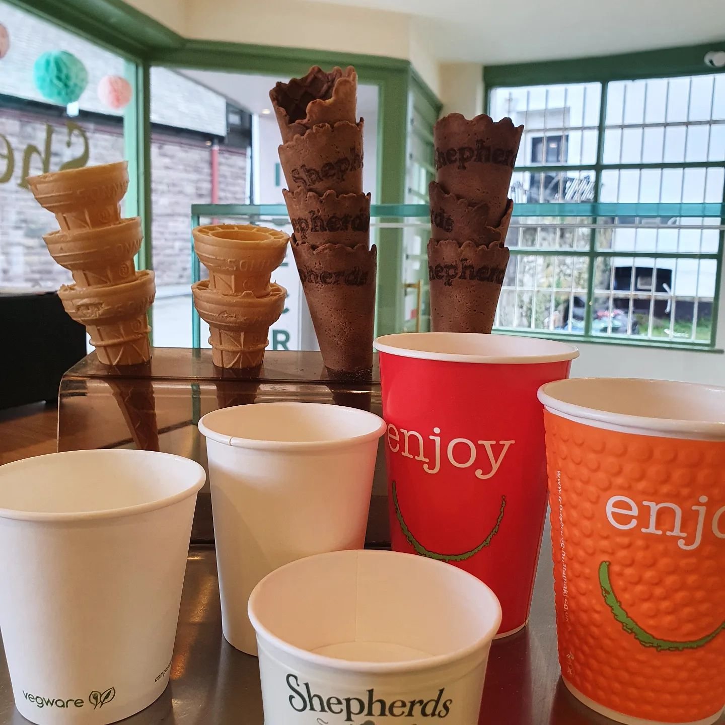 Did you know you get 15p off your drink if you bring your own cup to our Abergavenny shop?

Warning - this is a slightly long post about packaging...

Takeaway packaging feels like a bit of a dirty secret, compostable and recyclable cups aren't actua
