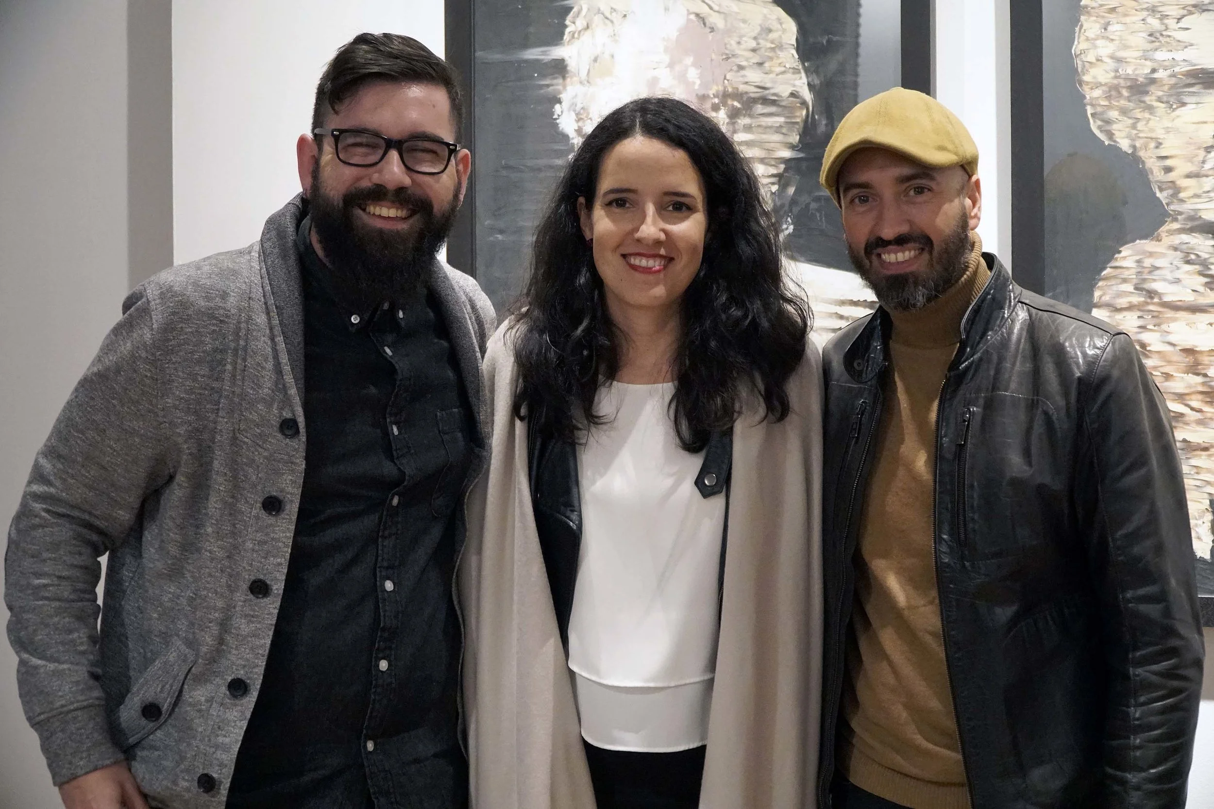 Nuestros artistas Rafael Jiménez y José Luis Puche inauguran en La Térmica