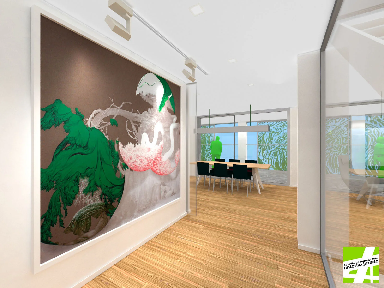 La obra de Jesús Zurita inspira un proyecto de Estudio de Arquitectura Antonio Jurado 