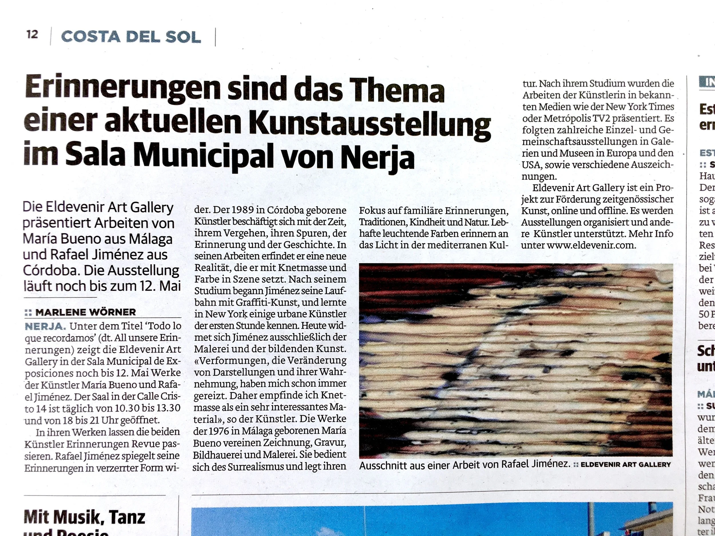 Eldevenir Art Gallery en SUR Deutsche Ausgabe