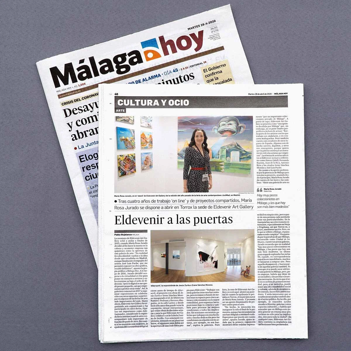 Eldevenir Art Gallery en Málaga Hoy