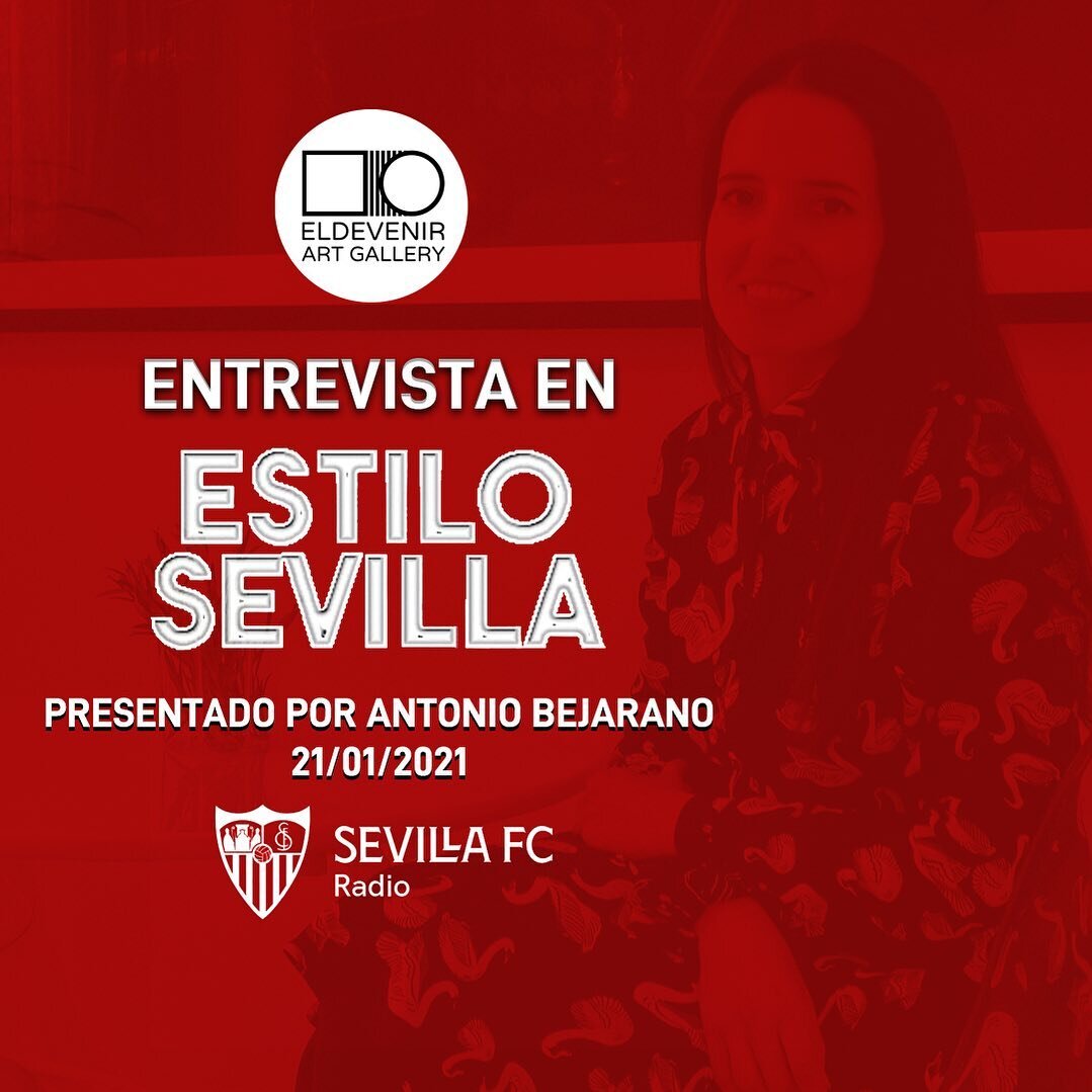 Charlamos con Antonio Bejarano @abejaranito en el programa 𝗘𝘀𝘁𝗶𝗹𝗼 𝗦𝗲𝘃𝗶𝗹𝗹𝗮 de Sevilla FC Radio con motivo de la exposición colectiva &quot;El sujeto excluido&quot; en la que colaboramos con @galeriazunino
y también de &quot;Acompaño a 