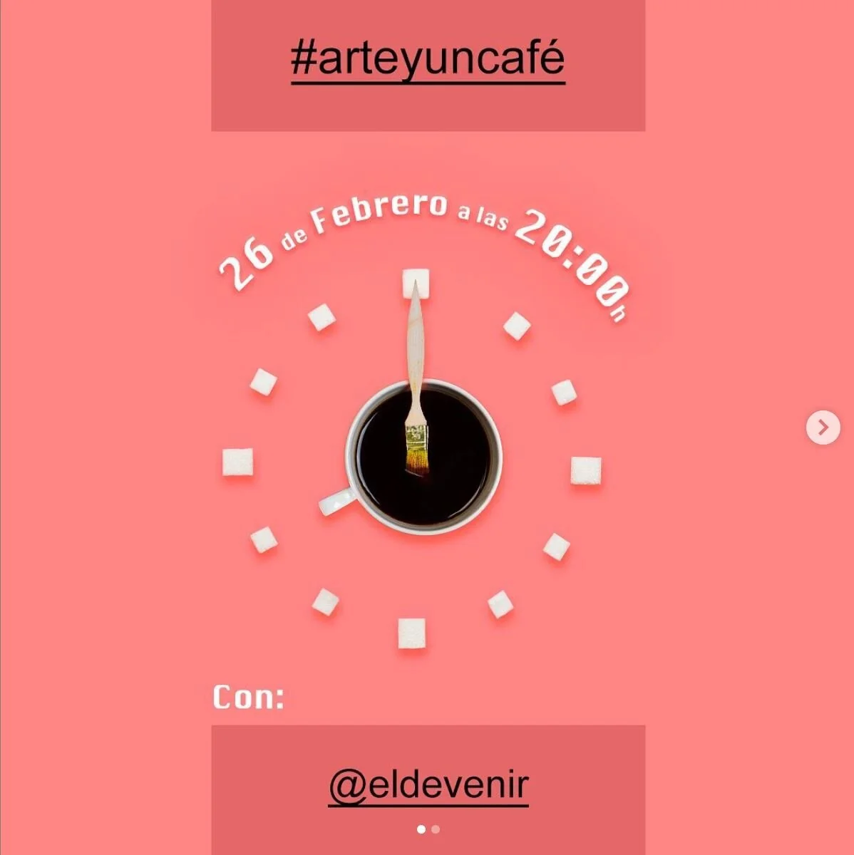 Participamos en Arte y un café