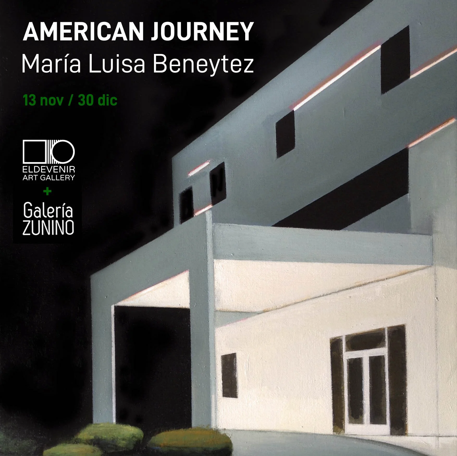 Inauguramos la exposición "American Journey" de María Luisa Beneytez