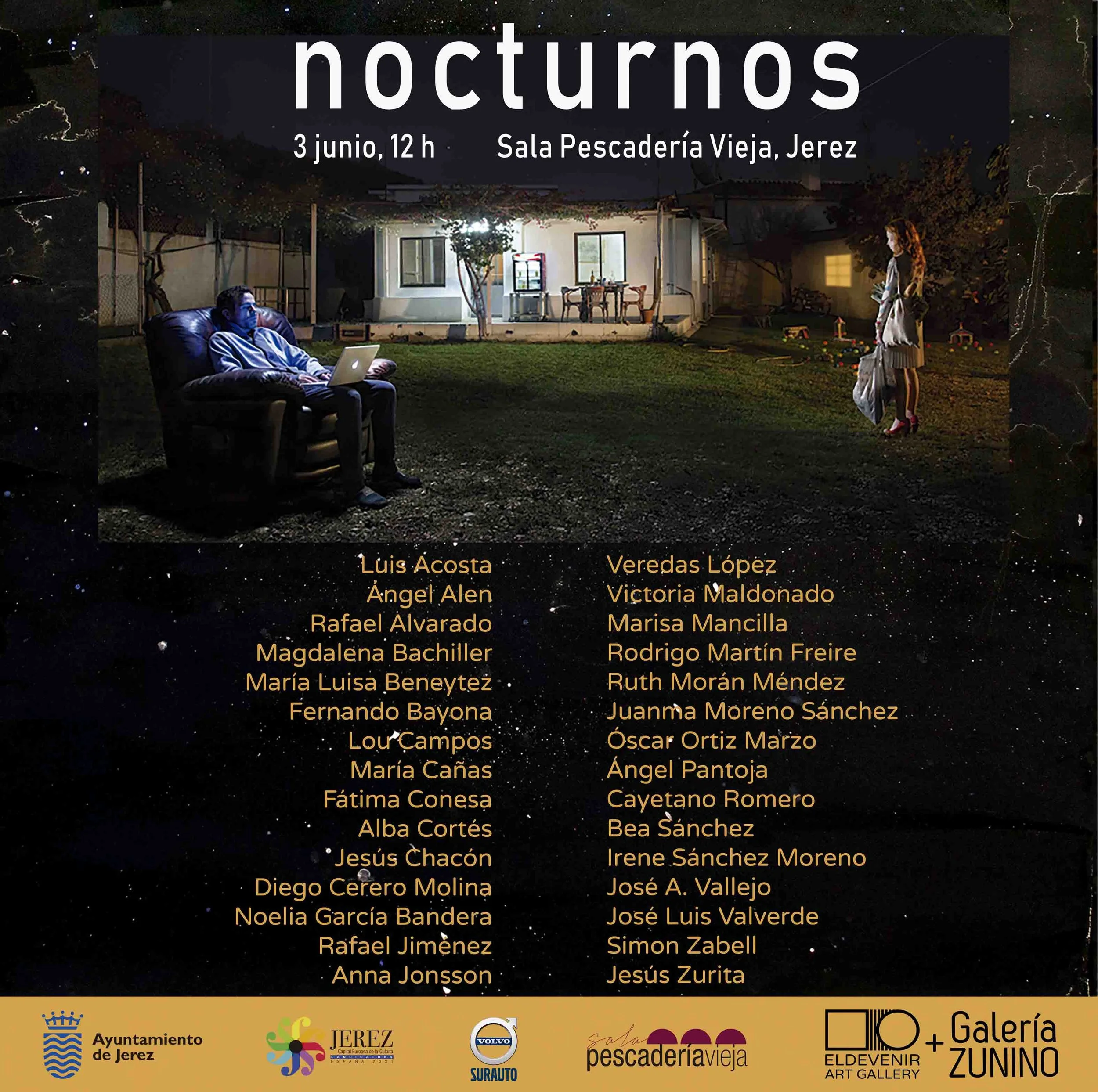 Inauguramos la exposición colectiva “Nocturnos“, una nueva colaboración entre Eldevenir y Galería Zunino