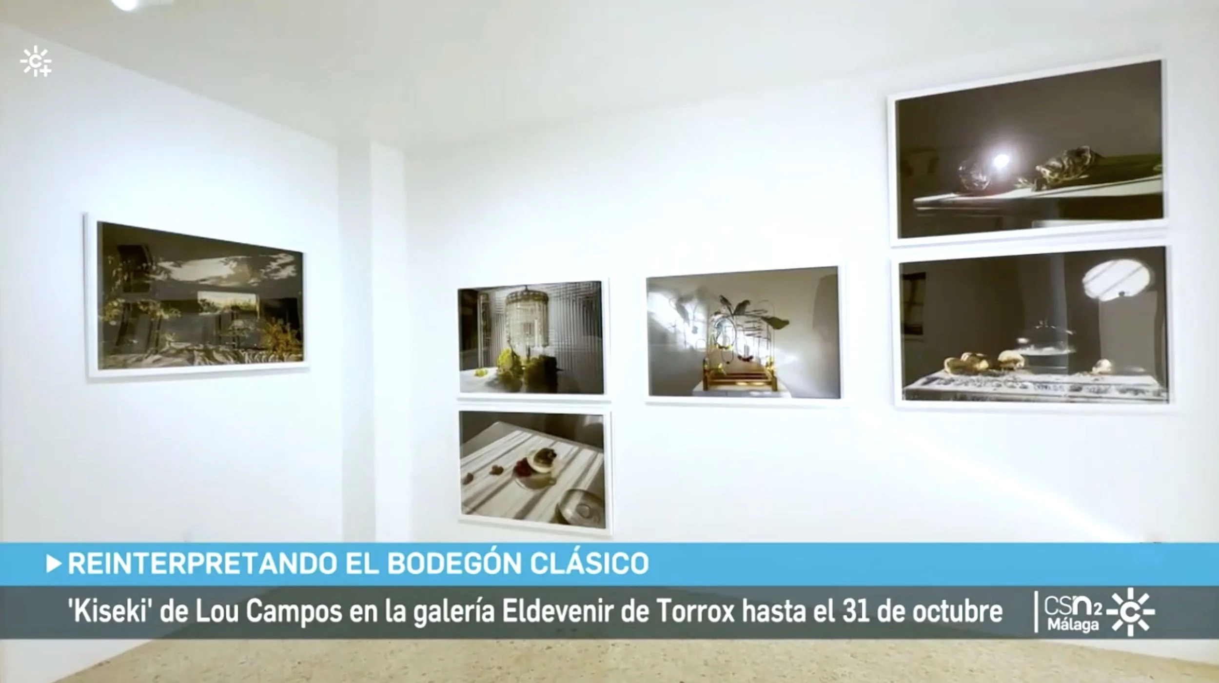 𝗖𝗮𝗻𝗮𝗹 𝗦𝘂𝗿 visita la exposición de la artista cordobesa 𝗟𝗼𝘂 𝗖𝗮𝗺𝗽𝗼𝘀 en nuestro espacio en Torrox.