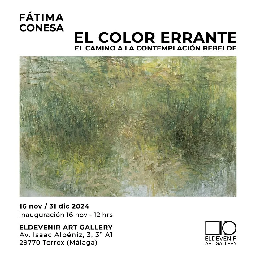 Inauguramos exposición individual de la artista Fátima Conesa | Galería Eldevenir