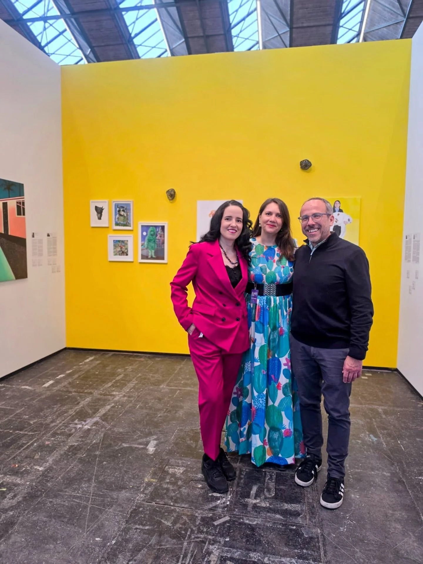 Ya se ha inaugurado la feria 𝗞𝘂𝗻𝘀𝘁𝗥𝗔𝗜 @kunstrai en la que tenemos el honor de participar por segundo a&ntilde;o consecutivo. Esperamos que os guste nuestra propuesta.

Comenzamos con la obra de &Oacute;scar, quien nos acompa&ntilde;a en la fo