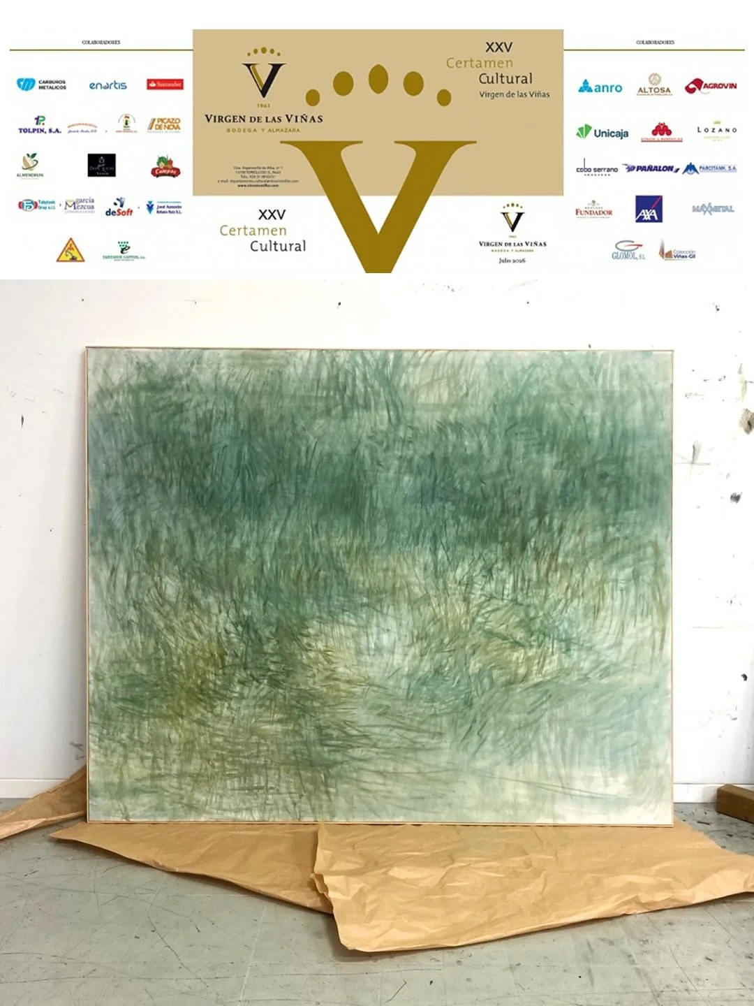 Nuestra querida artista 𝗙𝗮́𝘁𝗶𝗺𝗮 𝗖𝗼𝗻𝗲𝘀𝗮 @fatima.conesa ha resultado 𝗴𝗮𝗻𝗮𝗱𝗼𝗿𝗮 del Premio Adquisici&oacute;n Unicaja en el 𝗫𝗫𝗩 𝗖𝗲𝗿𝘁𝗮𝗺𝗲𝗻 𝗖𝘂𝗹𝘁𝘂𝗿𝗮𝗹 &ldquo;𝗩𝗶𝗿𝗴𝗲𝗻 𝗱𝗲 𝗹𝗮𝘀 𝗩𝗶𝗻̃𝗮𝘀&rdquo; de Tomelloso, Ciud