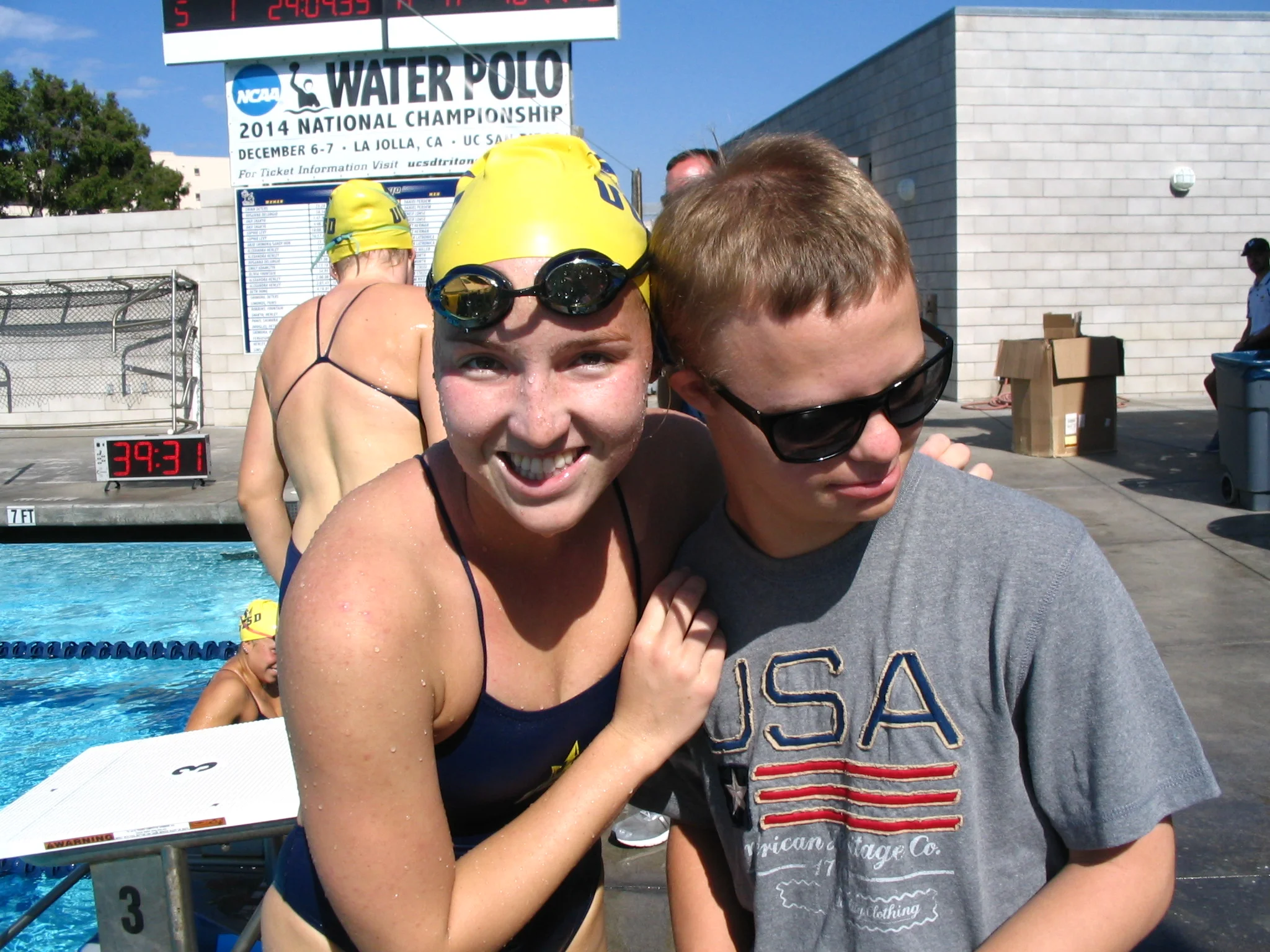 Michael And My College Swimming Career 