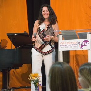 Katie Goodman public speaker and life-coach specializing in women's leadership and women’s empowerment.