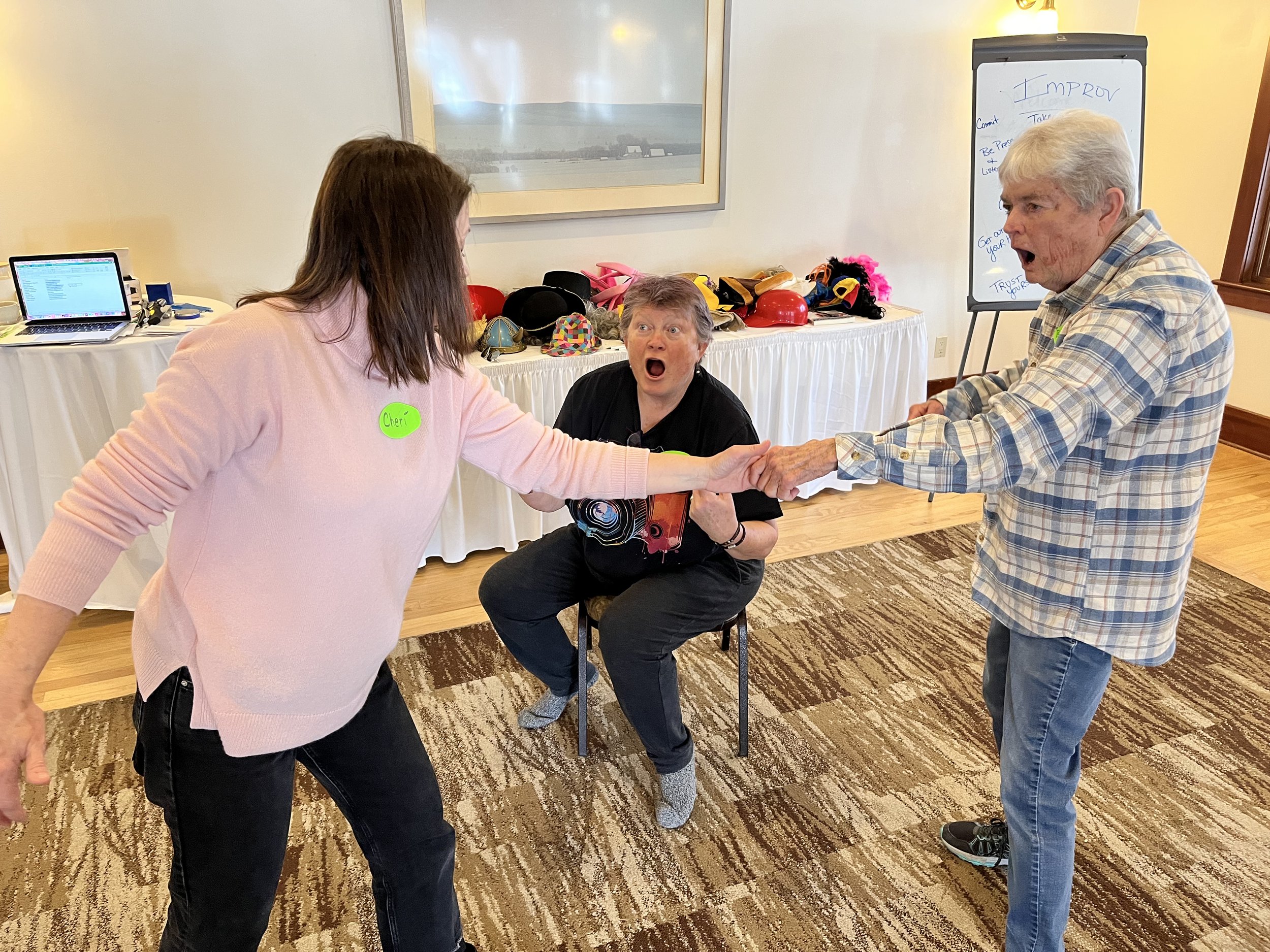 A Little Bit of Improv Goes A Long Way