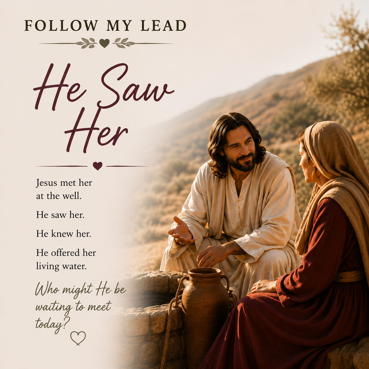 Follow My Lead: He Saw Her 