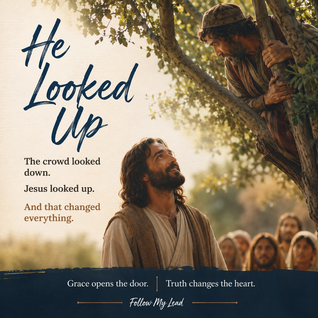 Follow My Lead: He Looked Up