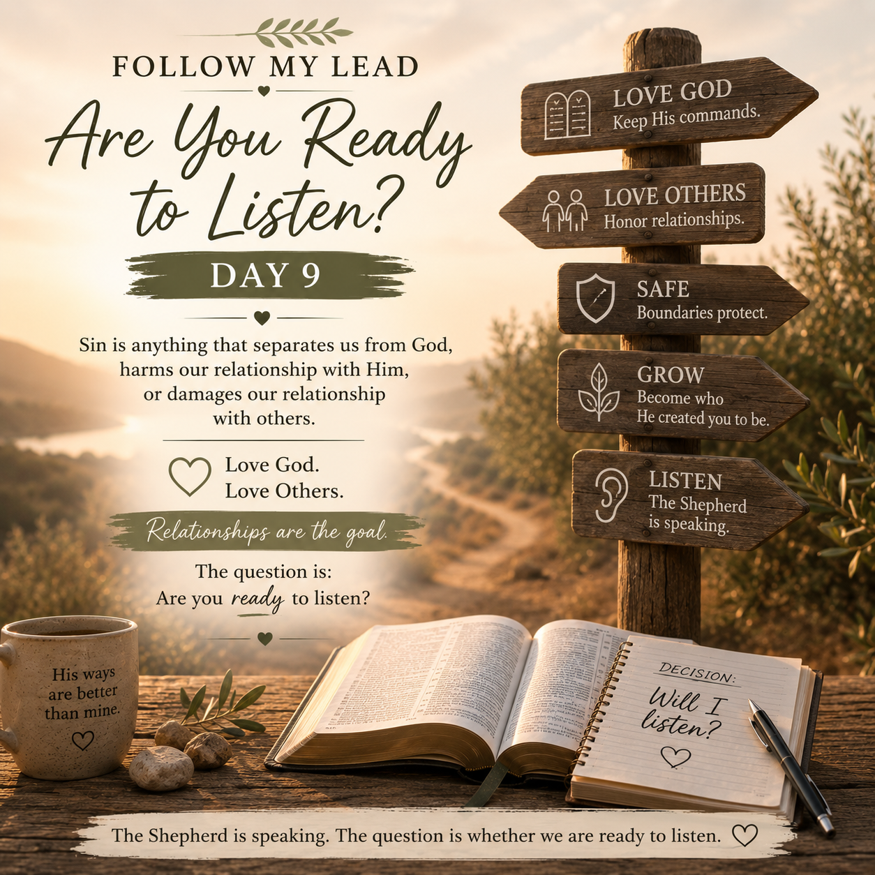 Follow My Lead: Listen &amp; Grow