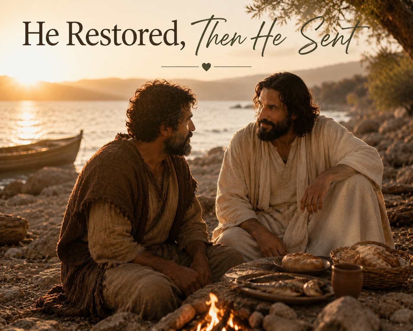 FOLLOW MY LEAD: Day 2 He Restored, Then He Sent