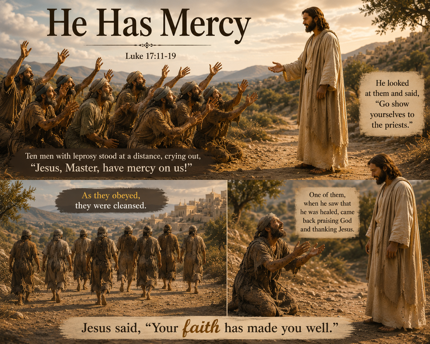 Follow My Lead: He Has Mercy