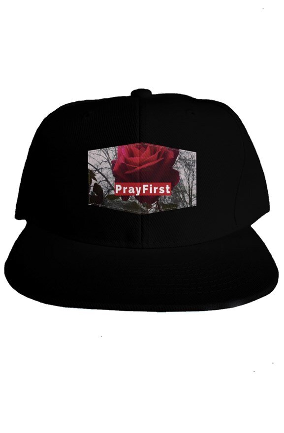"Pray First" Snapback