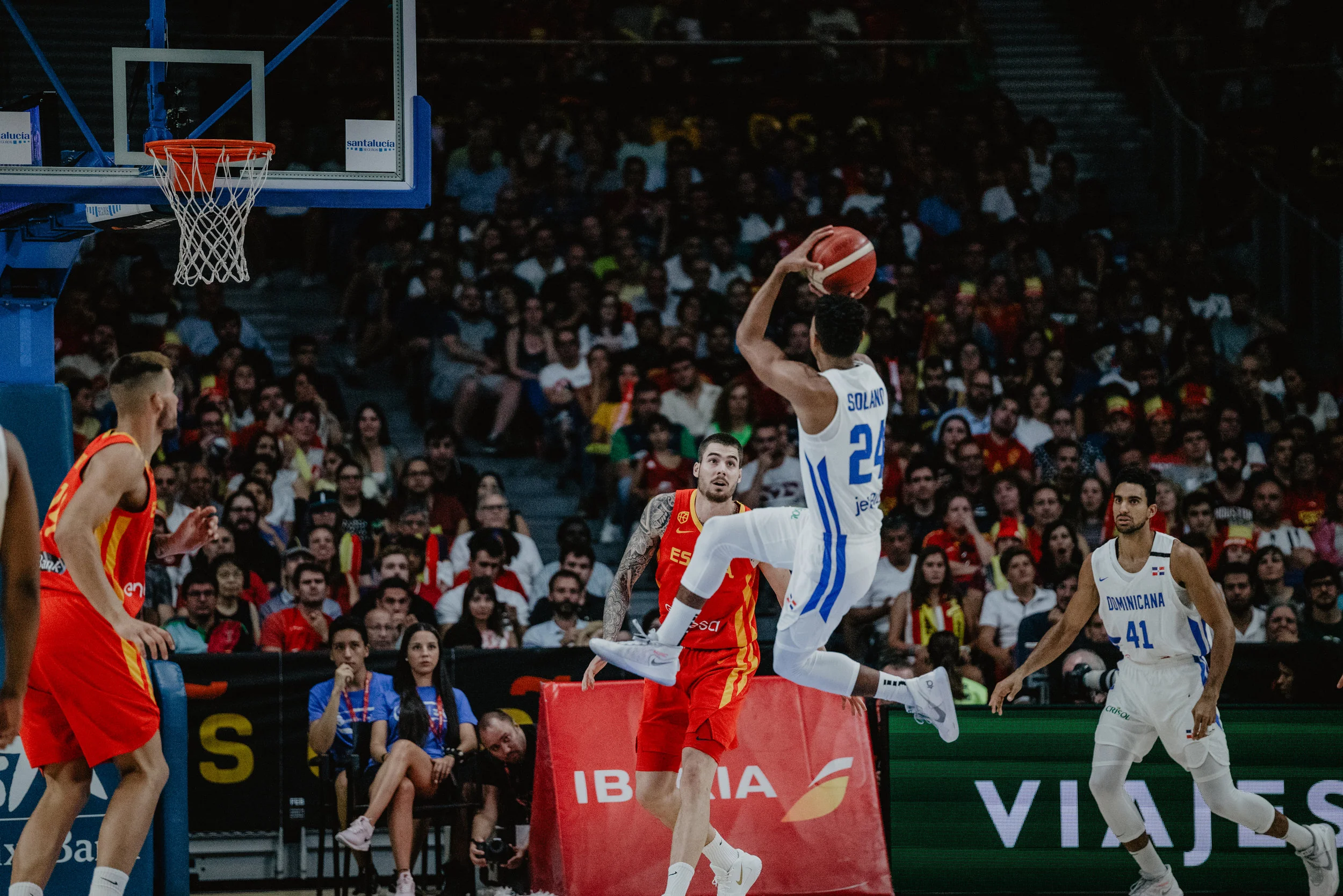 Partido preparatorio para el mundial de baloncesto de China