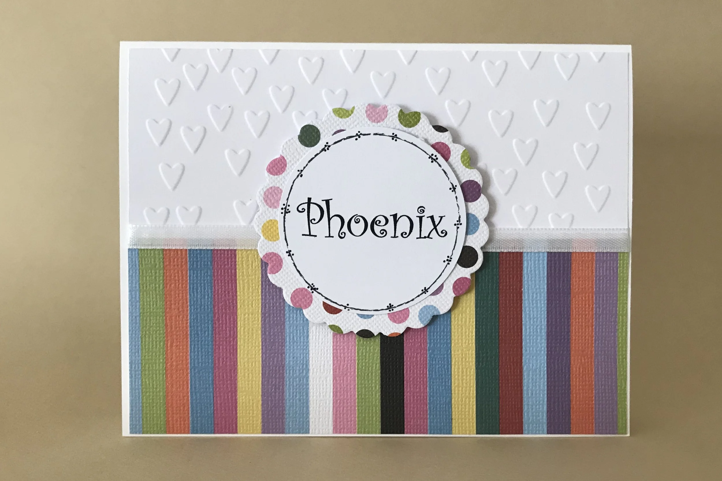 Over The Rainbow (personalized)
