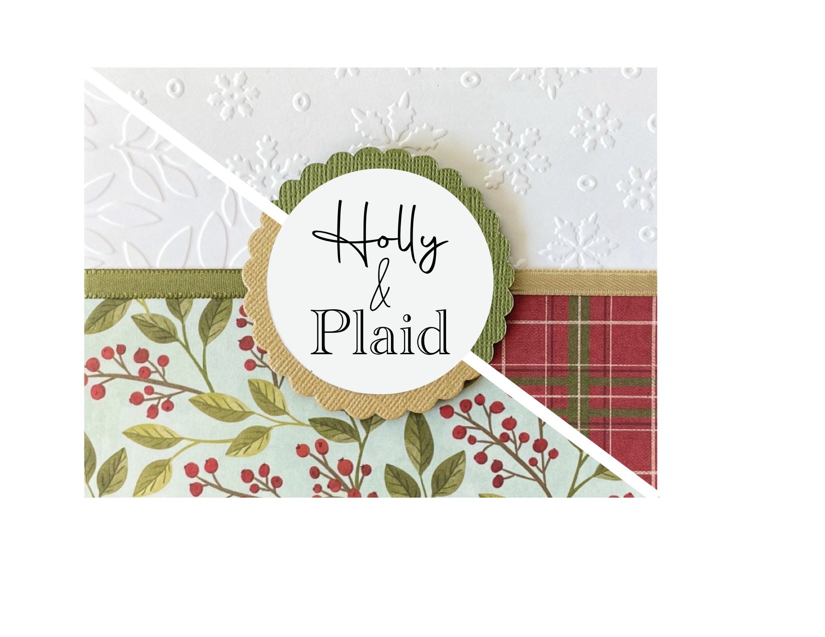 Holly & Plaid (Personalized)