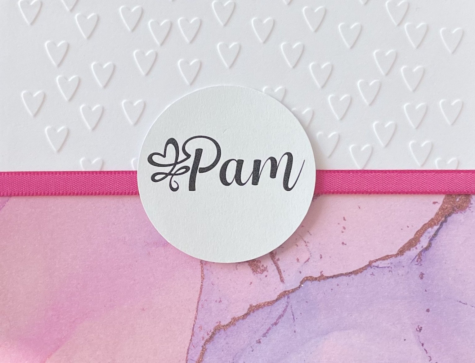 Tranquil Pinks (personalized)