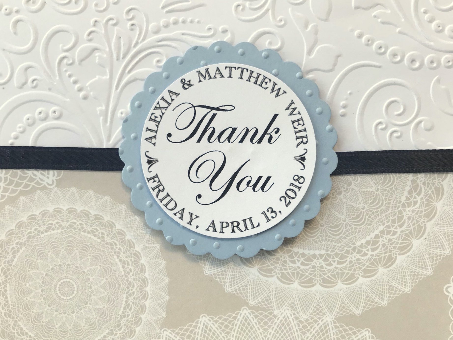 Wedding Thank You - What Are Your Wedding Colors?