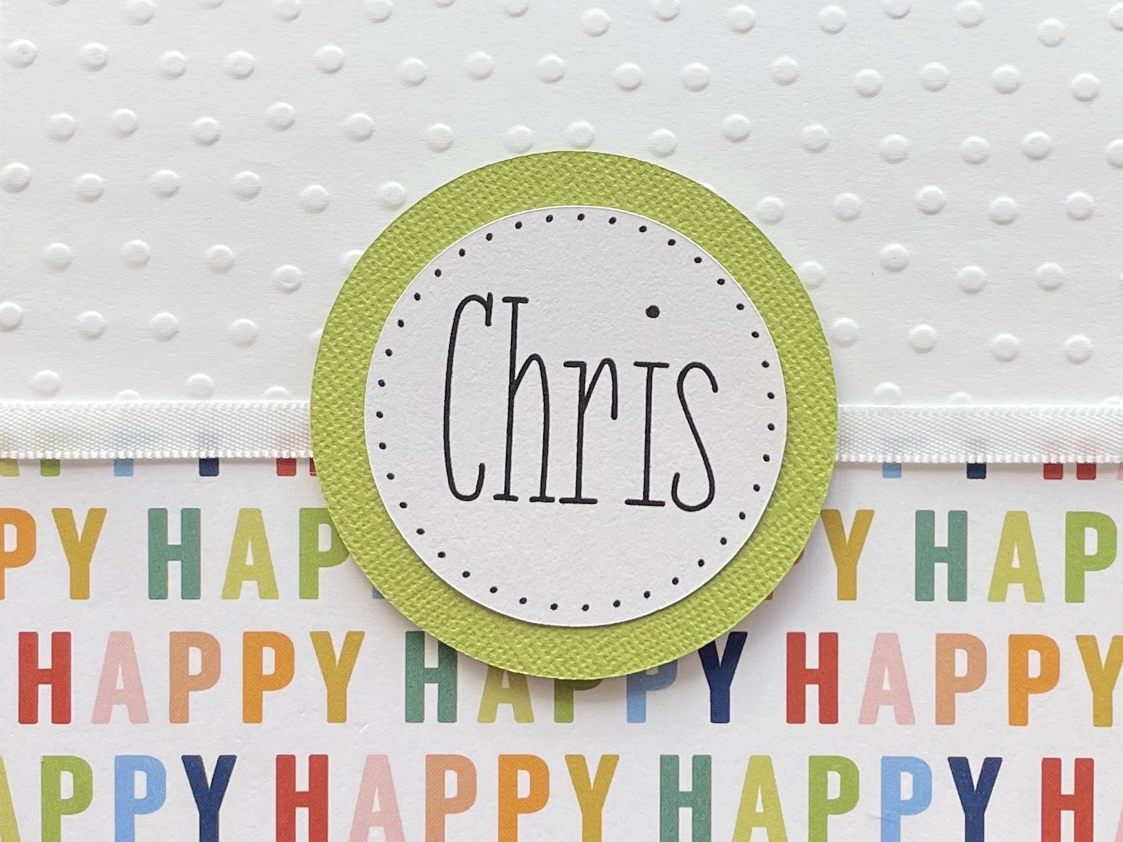 Happy Dots (personalized)