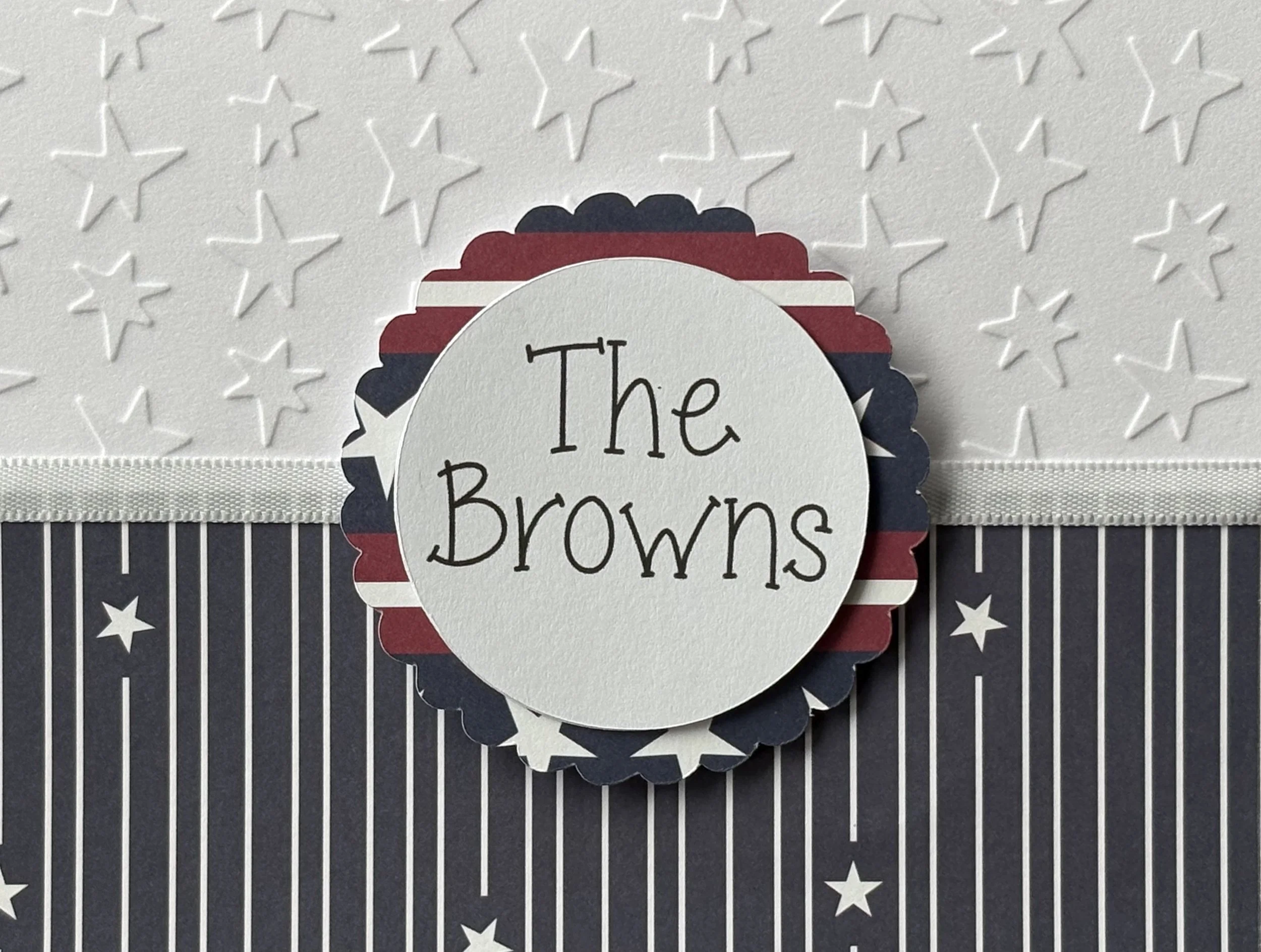 Stars &amp; Stripes (personalized)