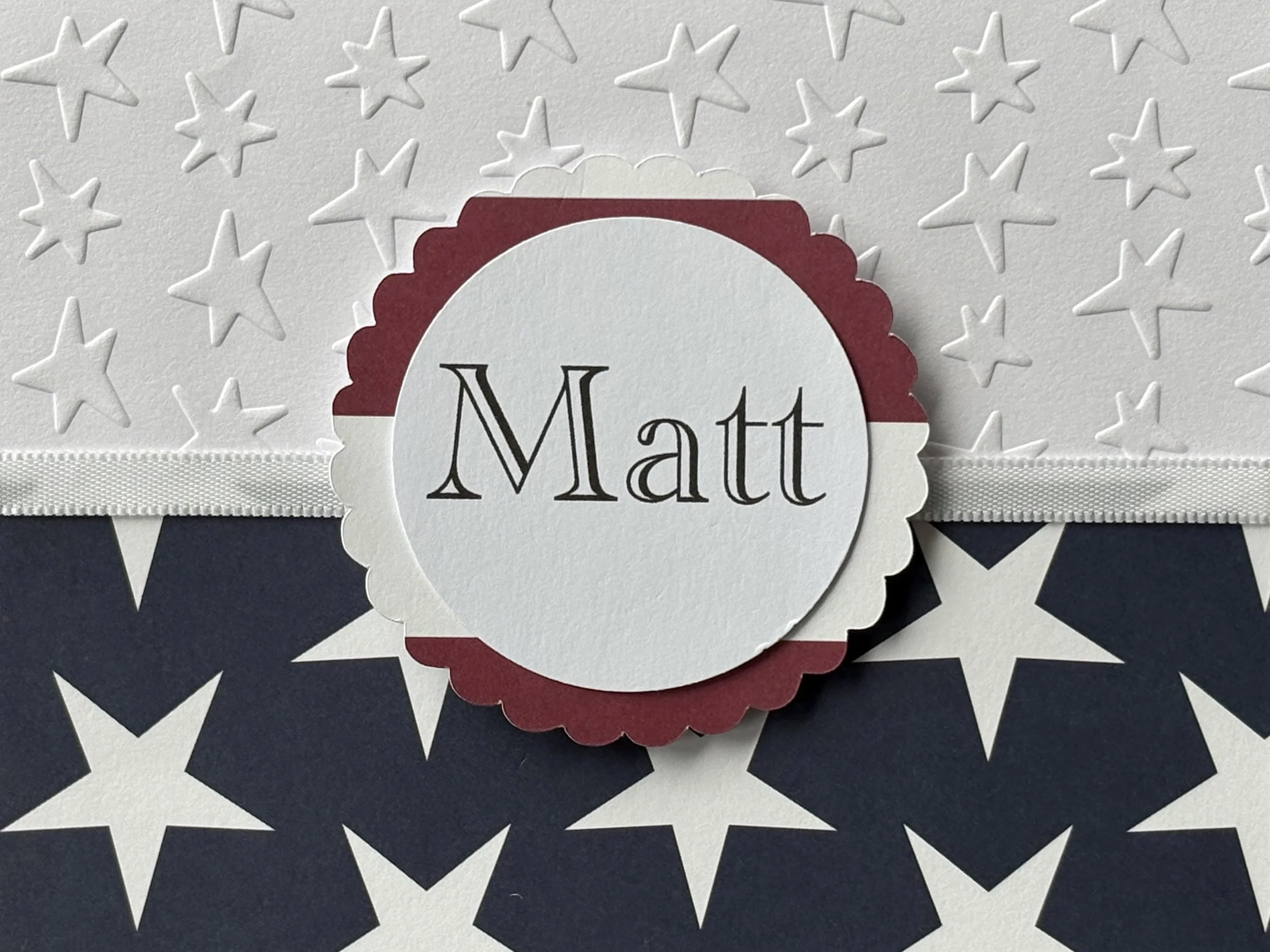 Stars &amp; Stripes (personalized)