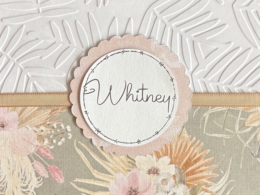 Dried Floral (Personalized)