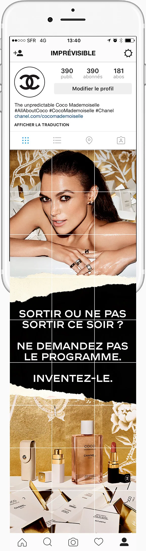  Instagram account unpredictable Coco Mademoiselle 