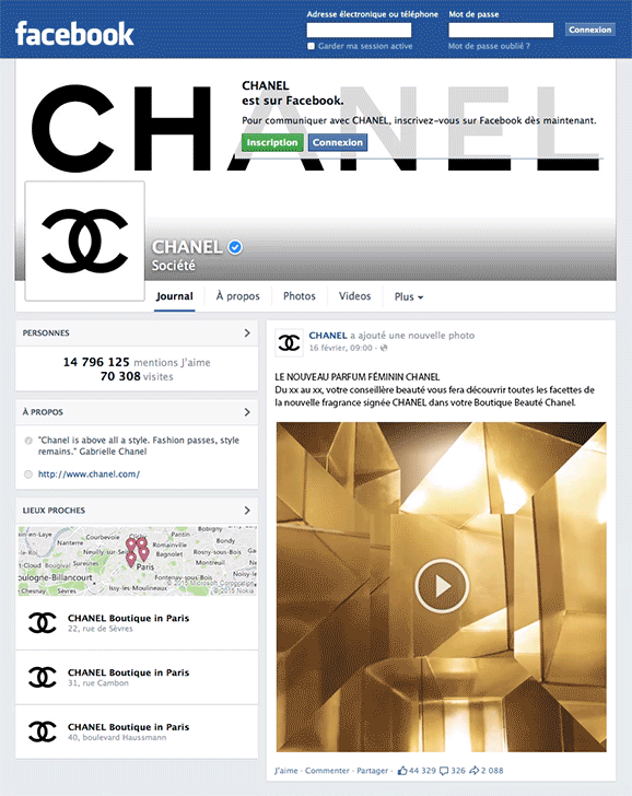  “Drive to store” Facebook post  