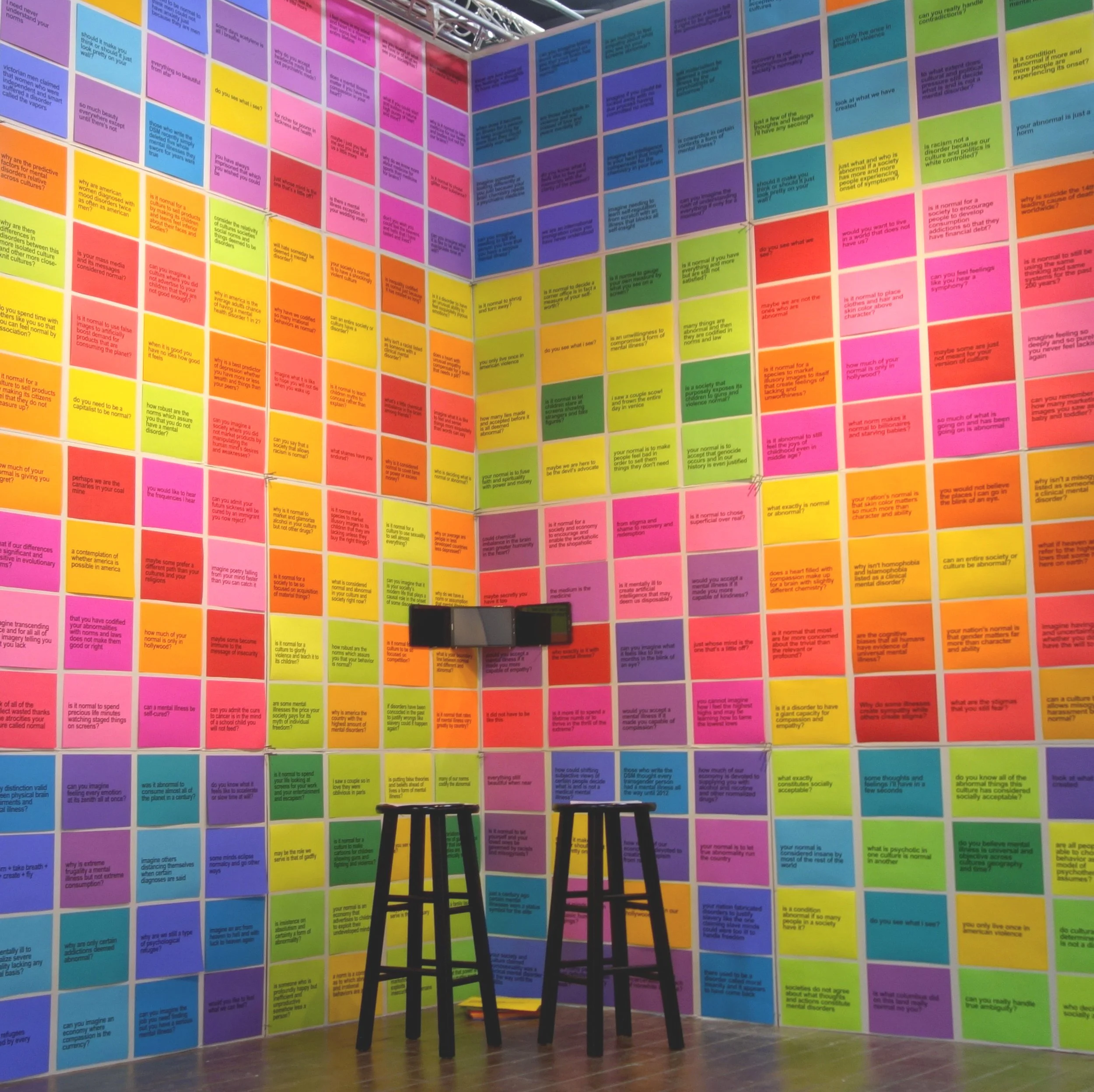  installation  12 × 24 ft  new york city  2017     