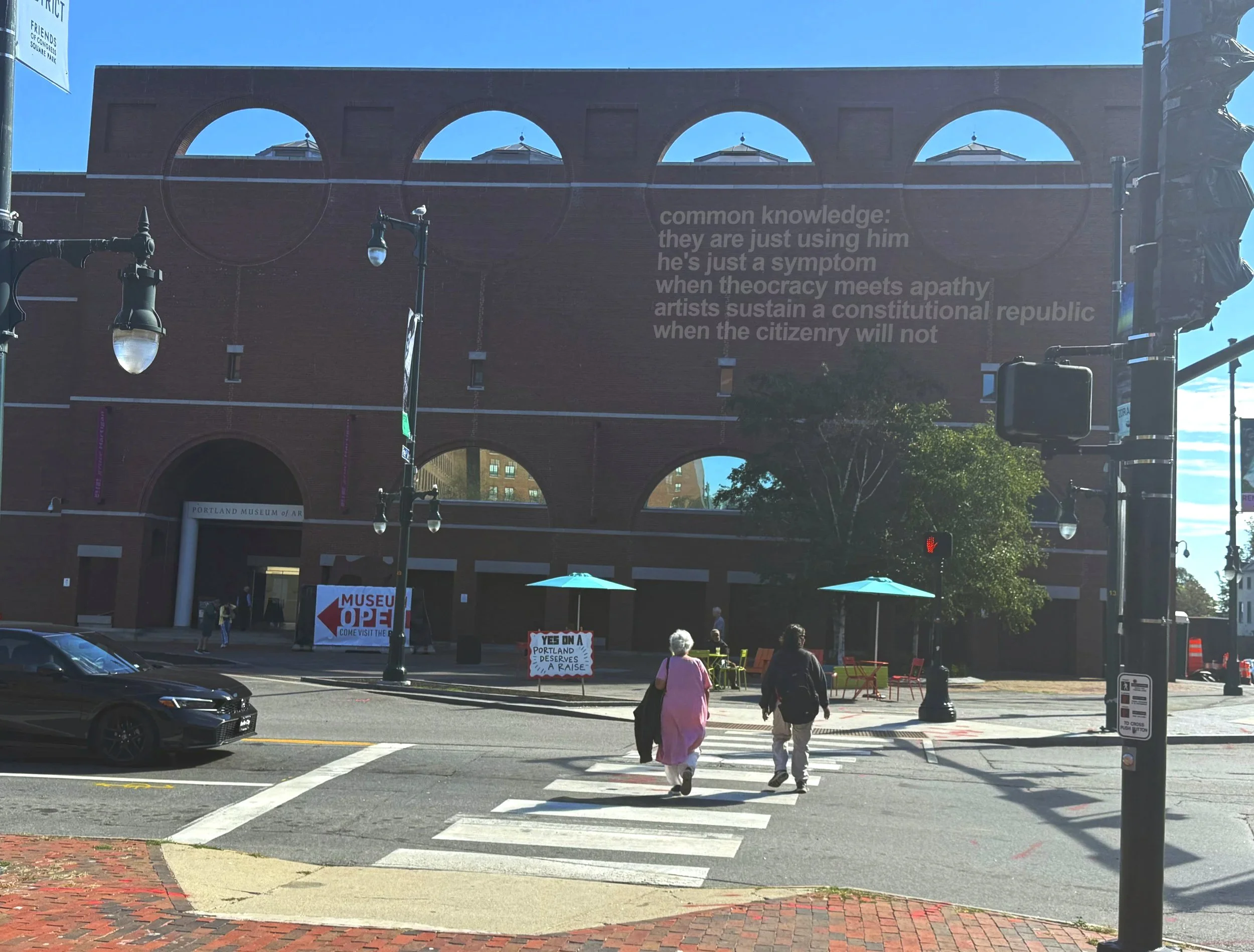  2025  conceptual projection  artist’s text 