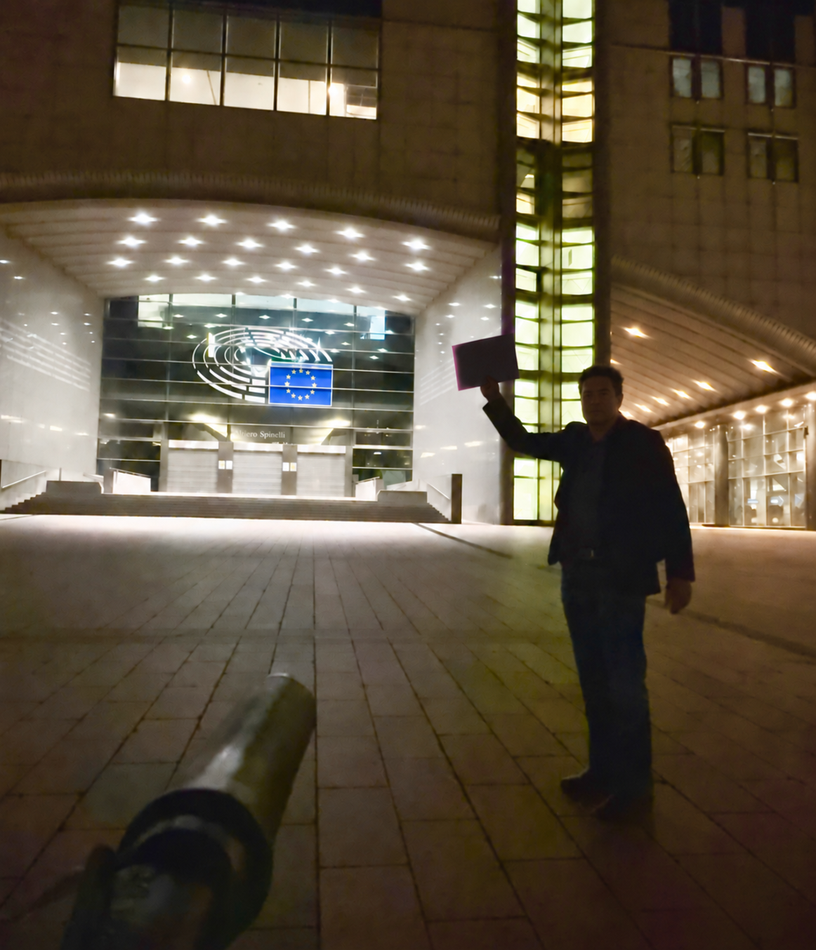 Nighttime Plaza with Raised Paper.png