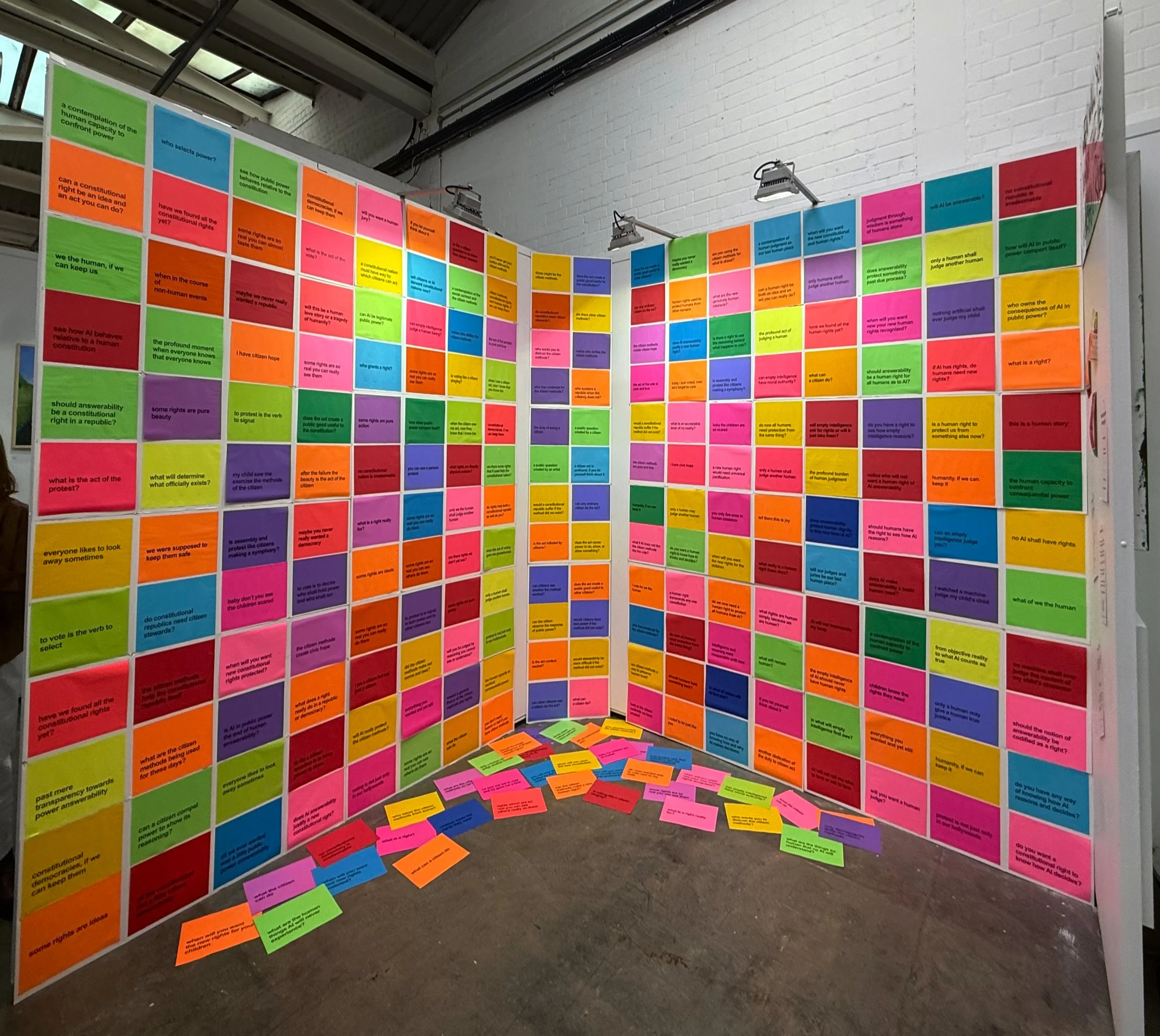  installation  london  3m x 3m x 2.65m       