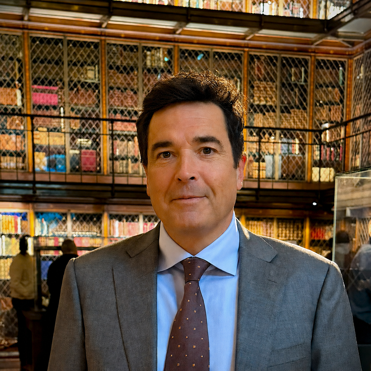Photo of Adam Daley Wilson an artist who is also Adam Wilson the appellate lawyer from Stanford Law and he is based in Portland Maine.