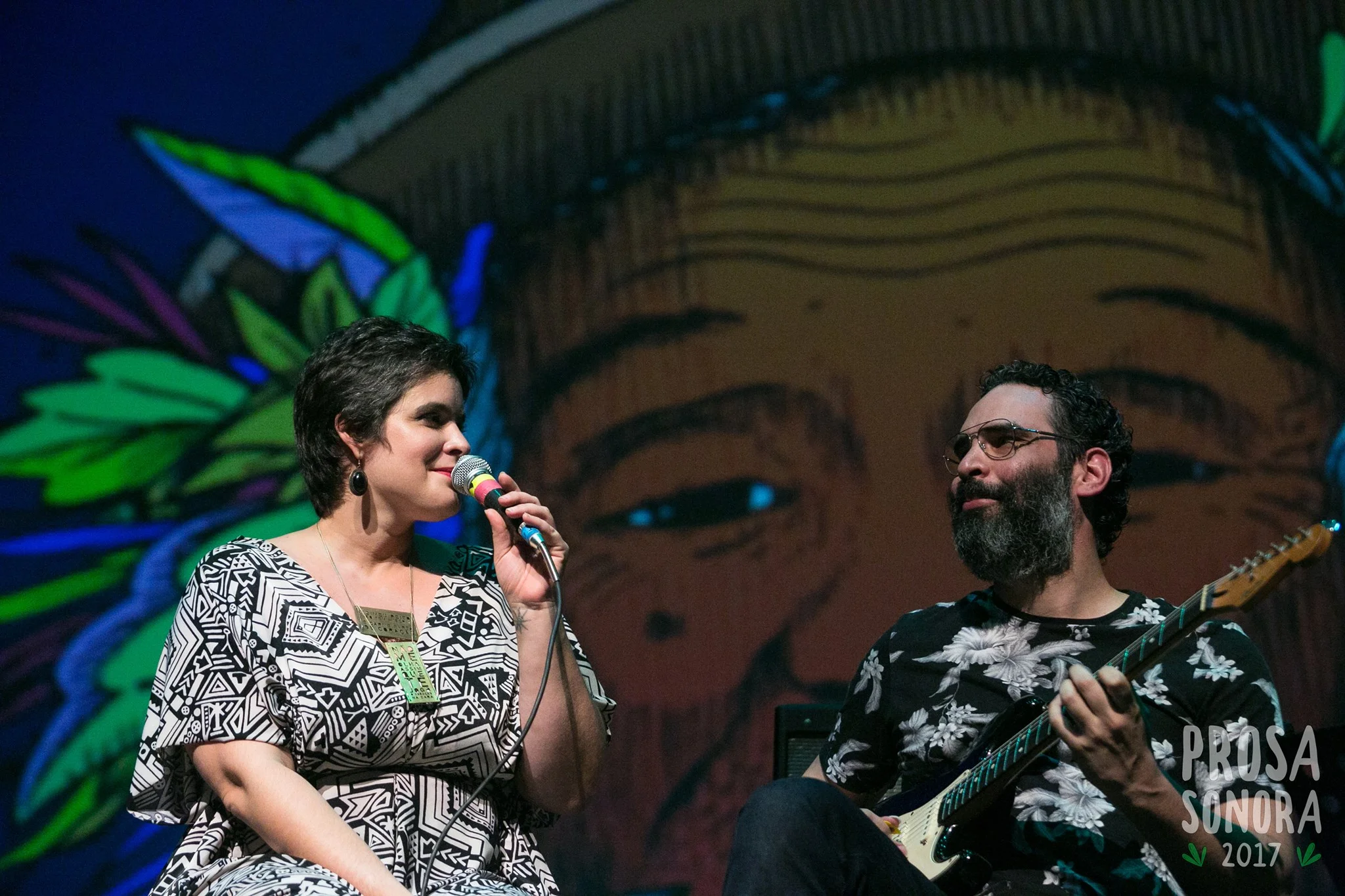 LEAOCAÇAPA + BERRA BOI - FESTIVAL PROSA SONORA (Teatro do Sesi, Goiania GO 2017)