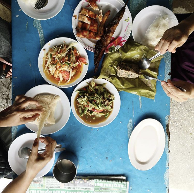 I ate about six meals a day while in Bangkok. From roasted duck to barbequed fish to strange meats and desserts the ingredients of which I'll never know, and all at about 70 cents, it’s a food-lover’s paradise. If possible, befriend locals and have them lead you to the best street food.