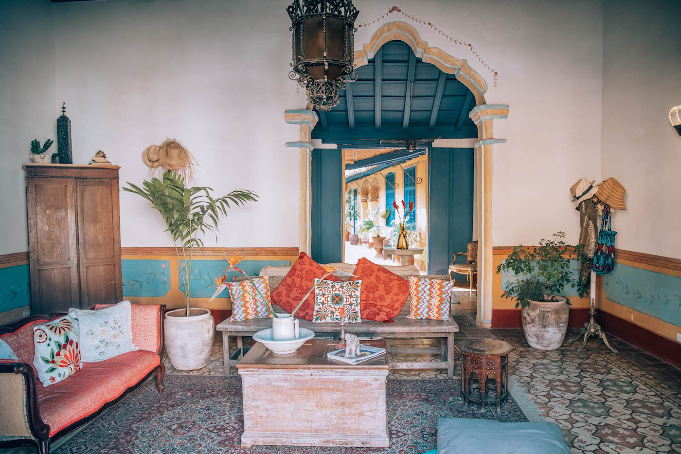 Our beautiful Airbnb in Trinidad, Cuba.