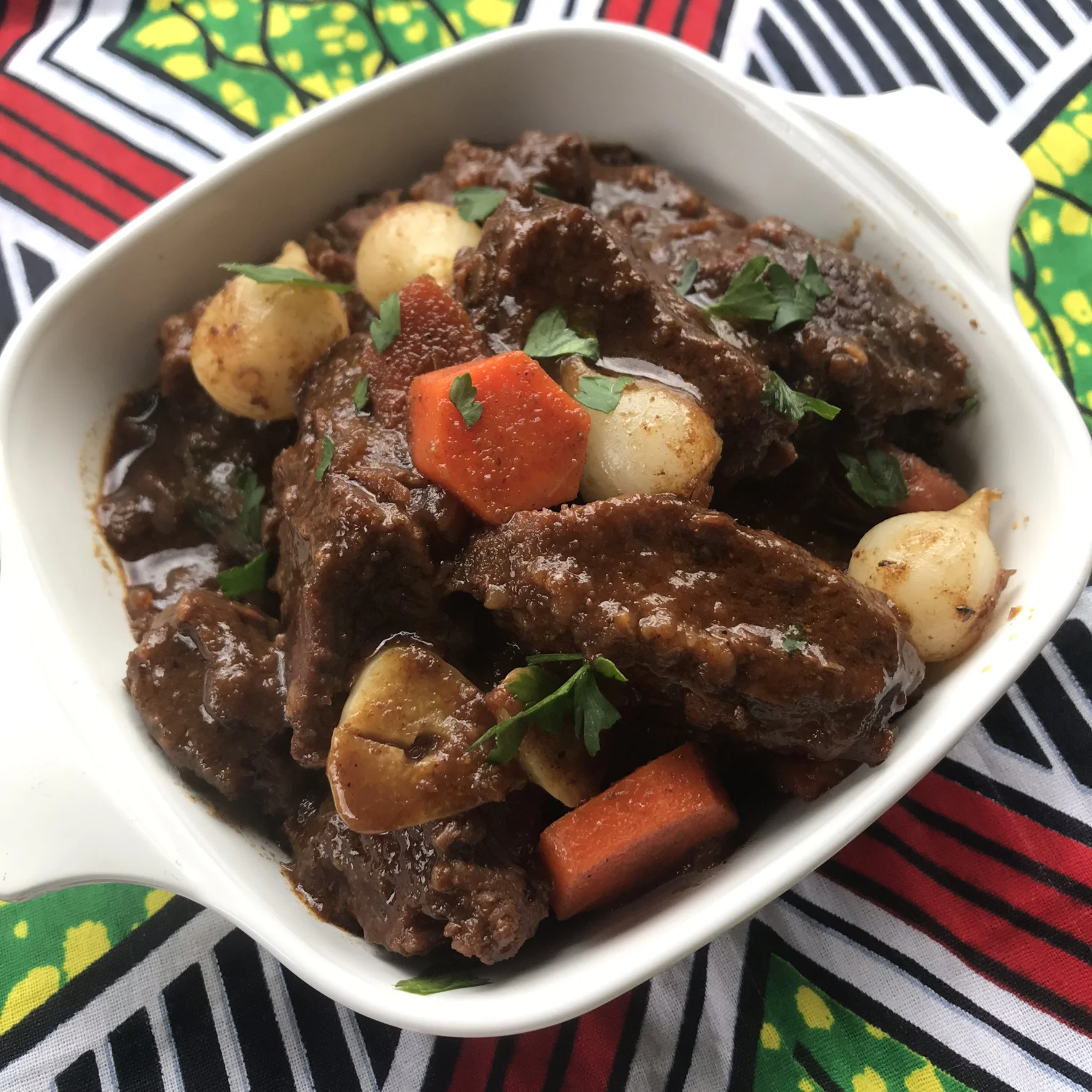 BRAISED BEEF