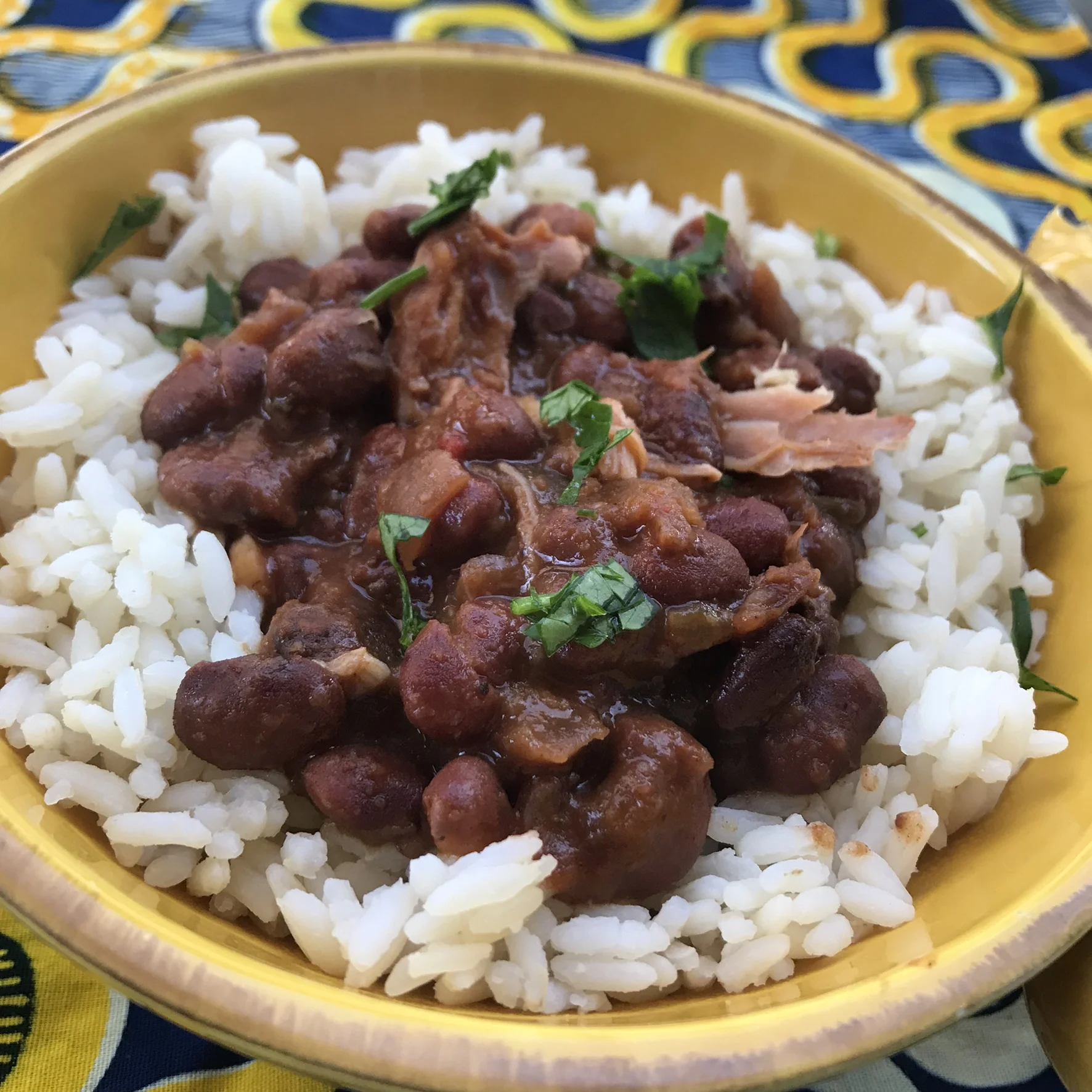 RED BEANS & RICE - SLOW COOKER