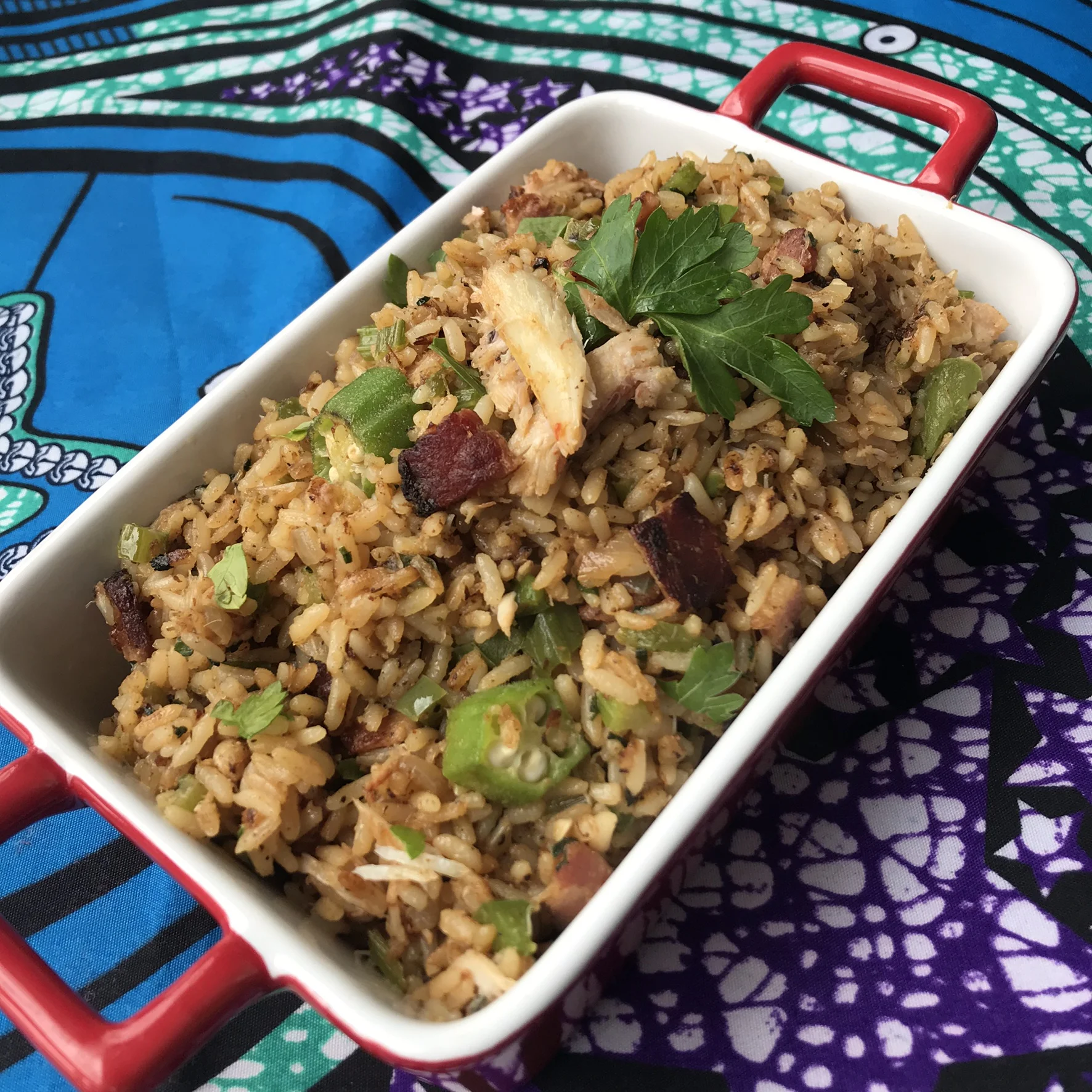 LOW COUNTRY CRAB RICE