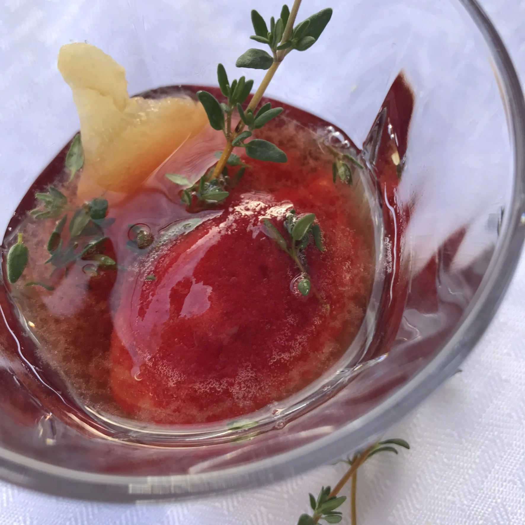 RASPBERRY SORBET FLOAT