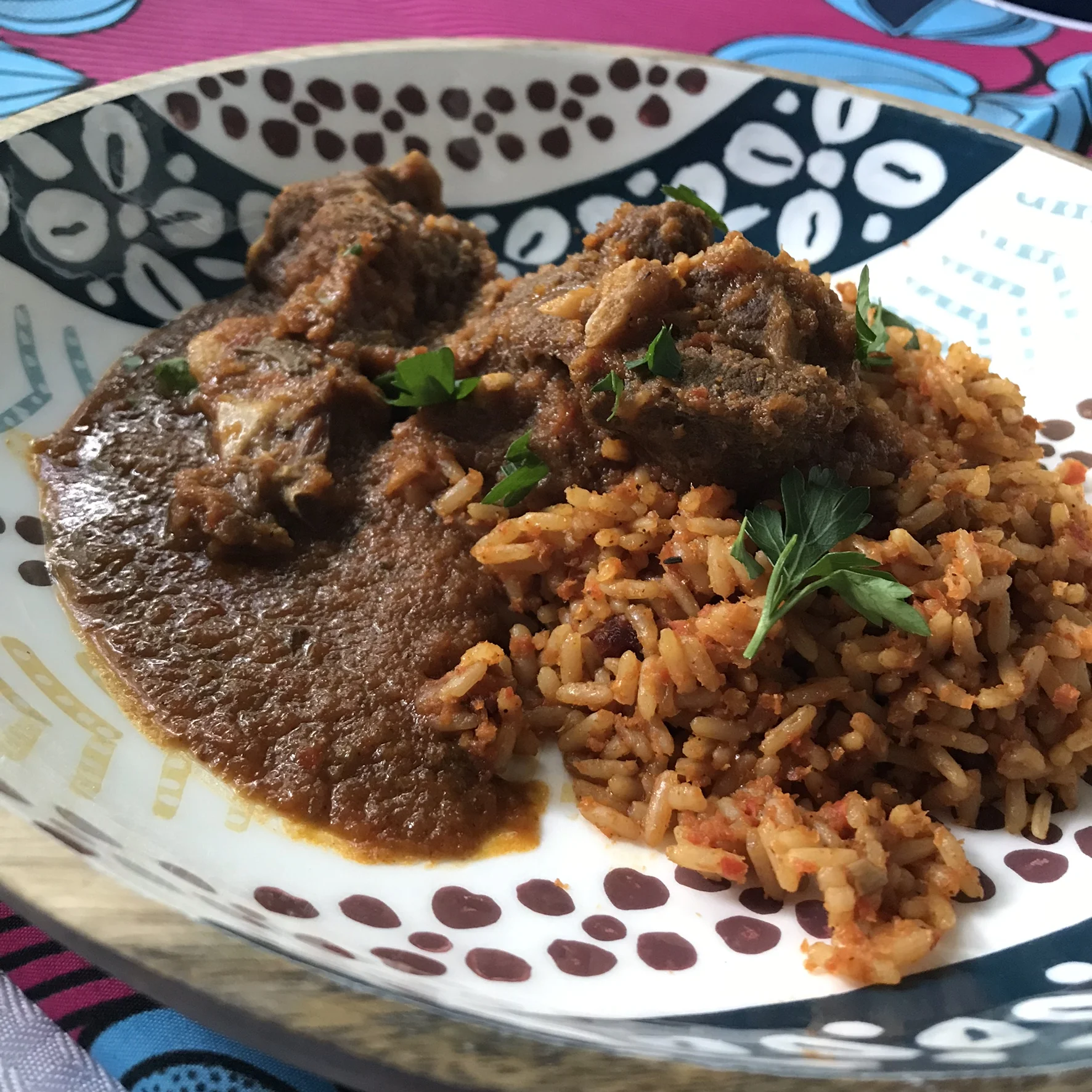 BUKA STEW (Obe Ata Din Din) with GOAT MEAT
