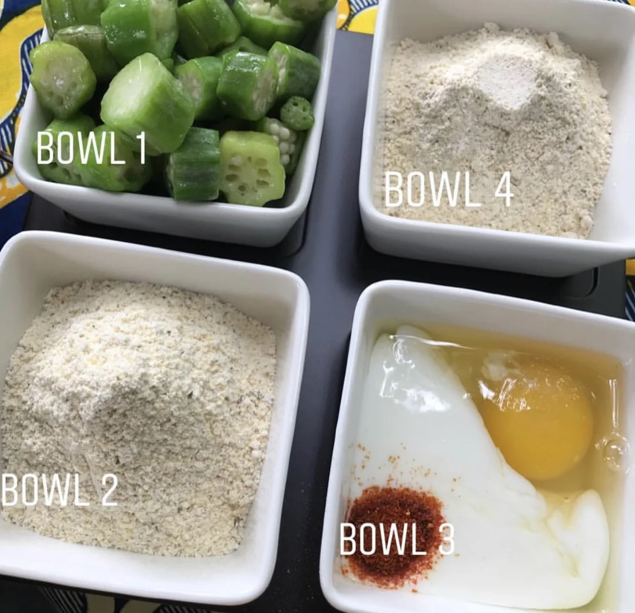 HOW TO - STANDARD THREE STEP BREADING METHOD