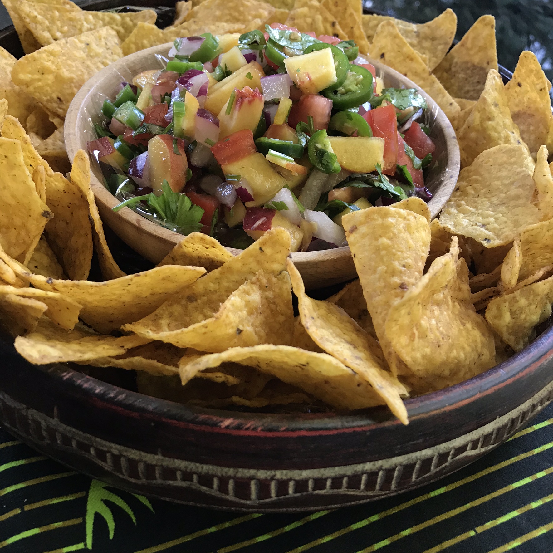 PEACH SERRANO SALSA