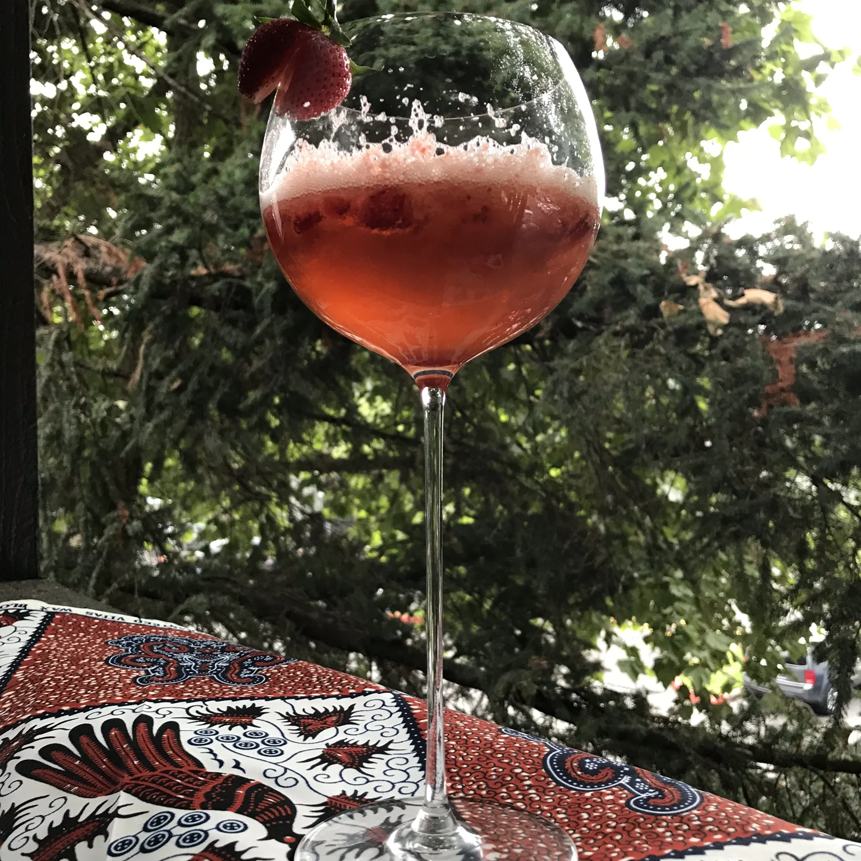 STRAWBERRY POMEGRANATE MIMOSA