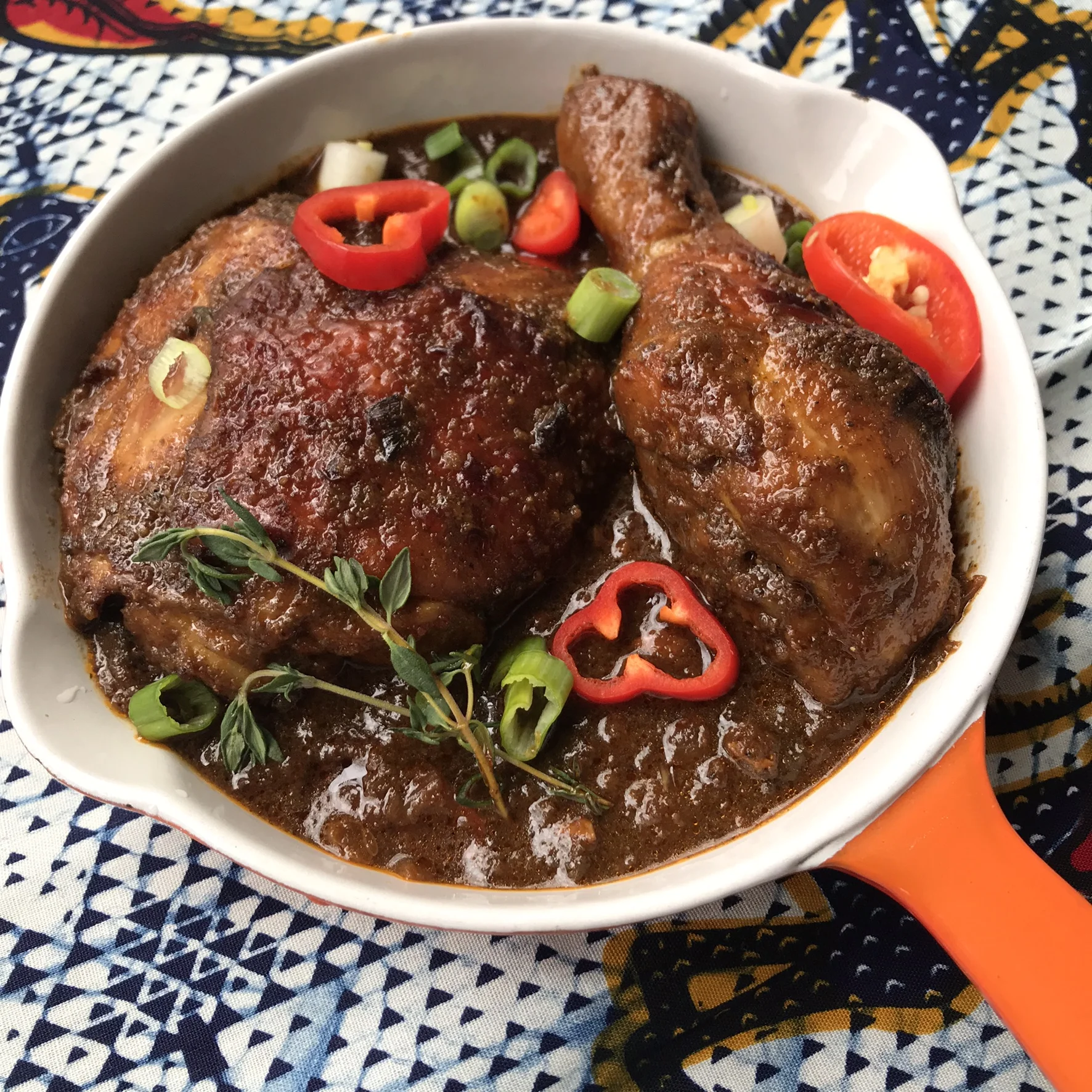 BROWN STEW CHICKEN